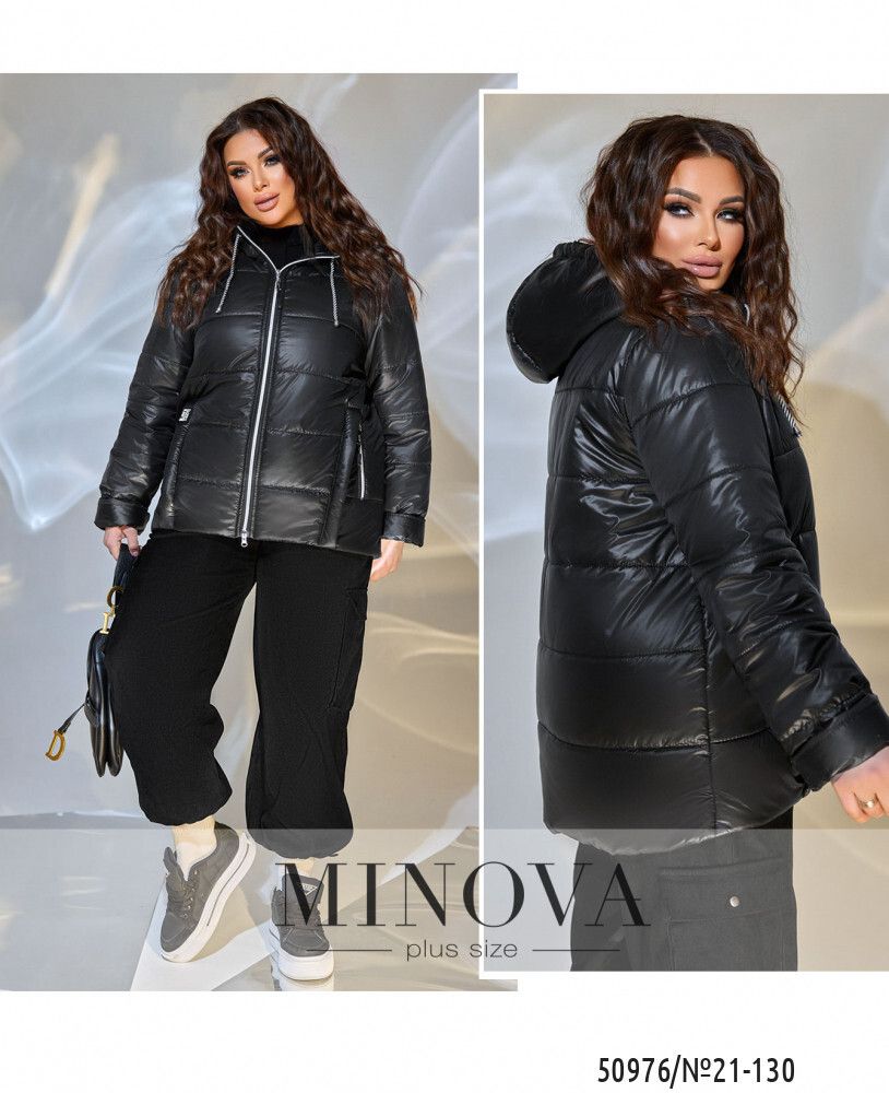 Куртка 21-130-черный Minova