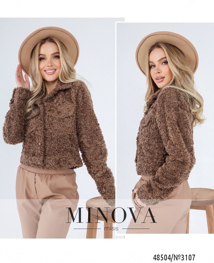 Куртка 3107-коричневый Minova