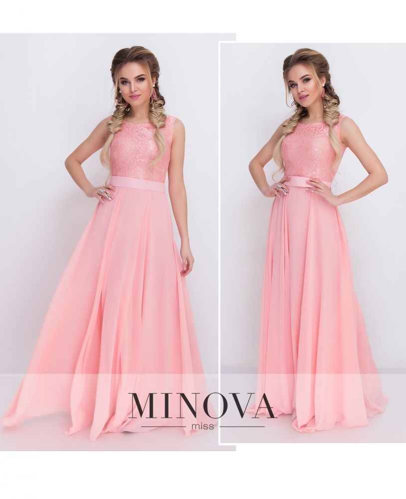 Платье 3096-персик Minova
