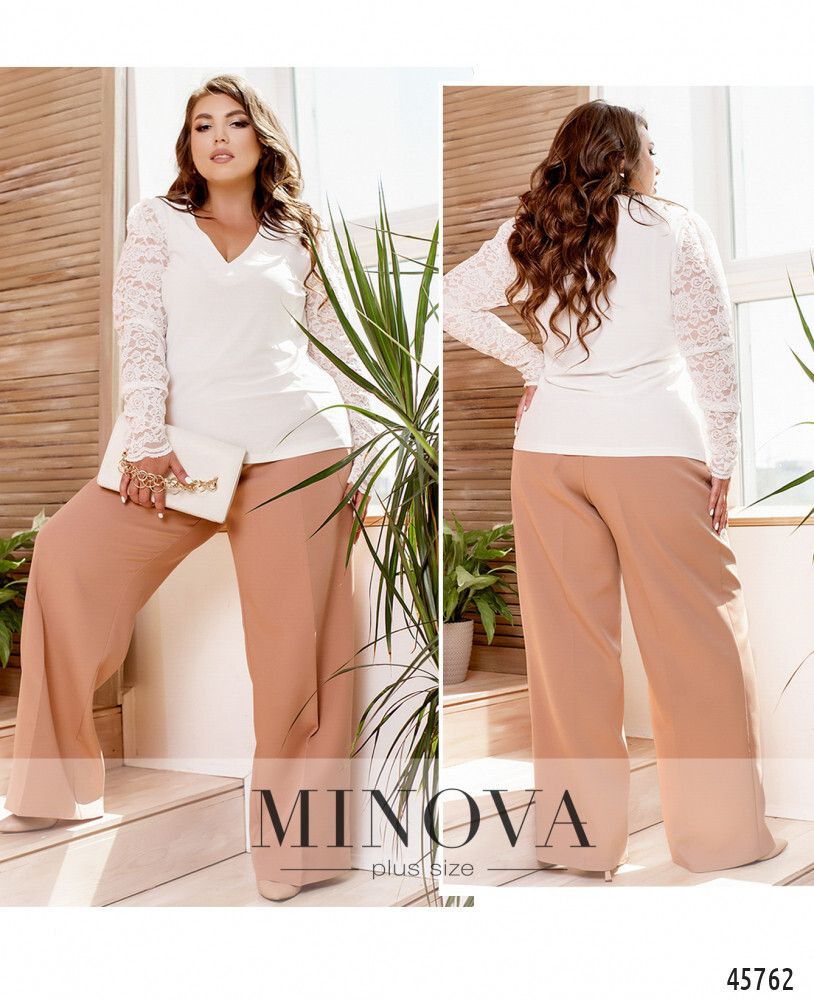 Блуза 1086-белый Minova