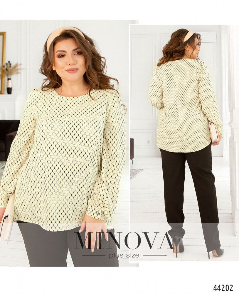 Блуза 2238-желтый Minova