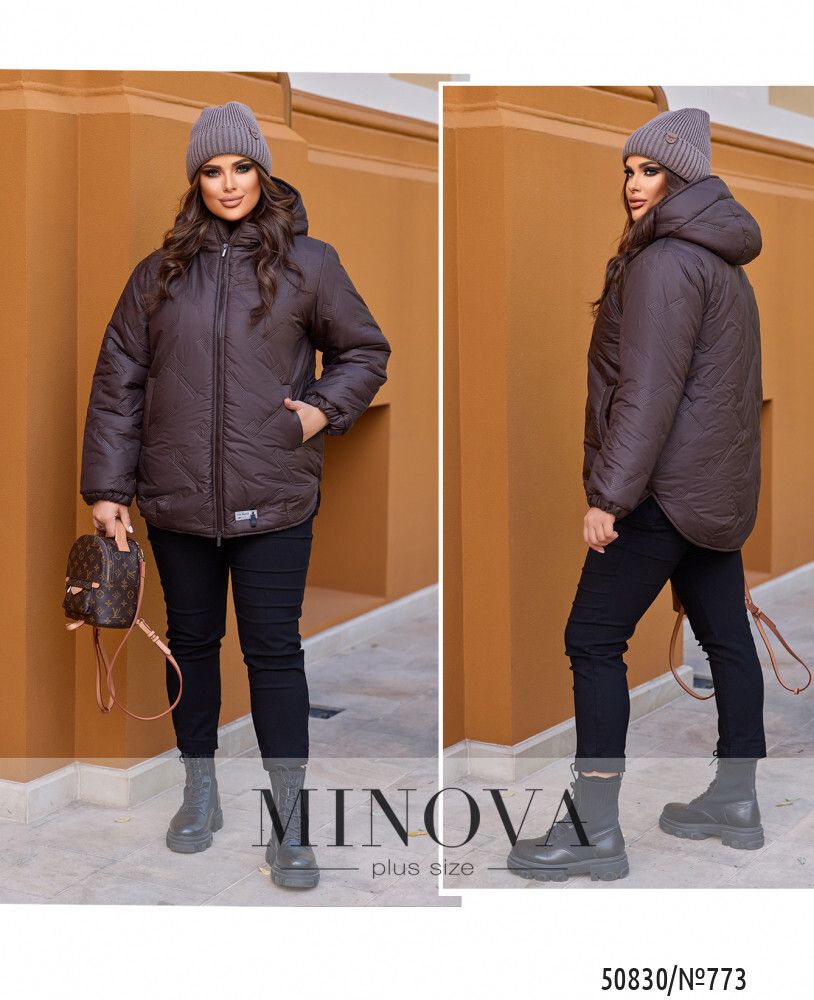 Куртка 773-шоколадный Minova