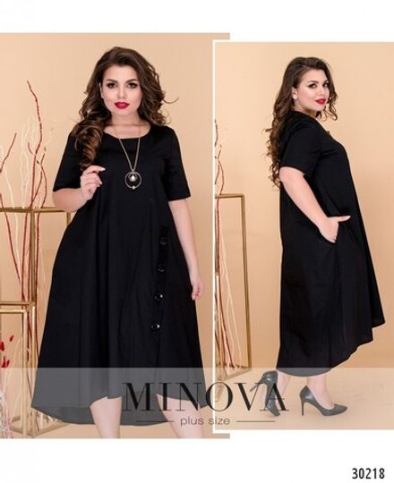 Платье 8606-черный Minova Фото 1