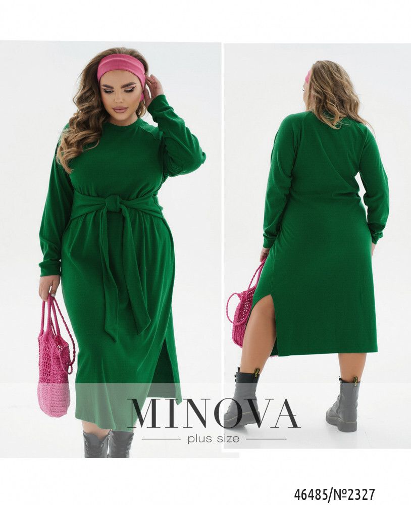 Платье 2327-зеленый Minova