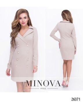 Платье 8595-капучино Minova Фото 1