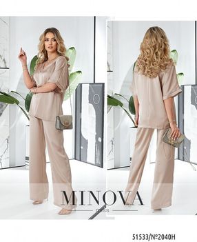 Костюм 2040Н-бежевый Minova Фото 1