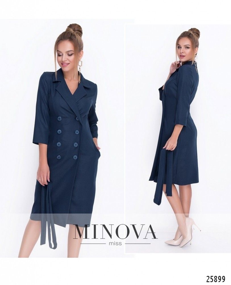 Платье 1116-синий Minova