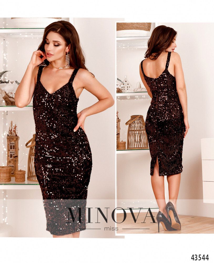 Платье 2040-бронза Minova