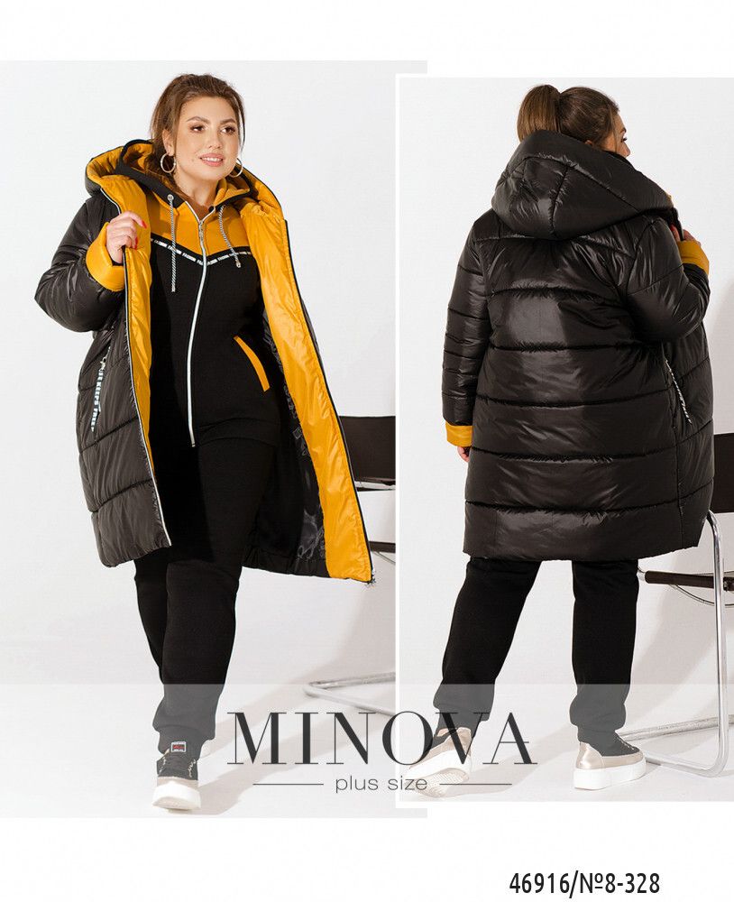 Куртка 8-328-чёрный Minova
