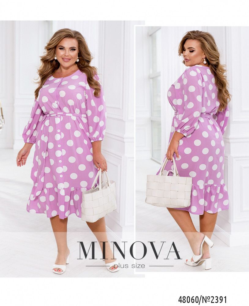 Платье 2391-сиреневый Minova