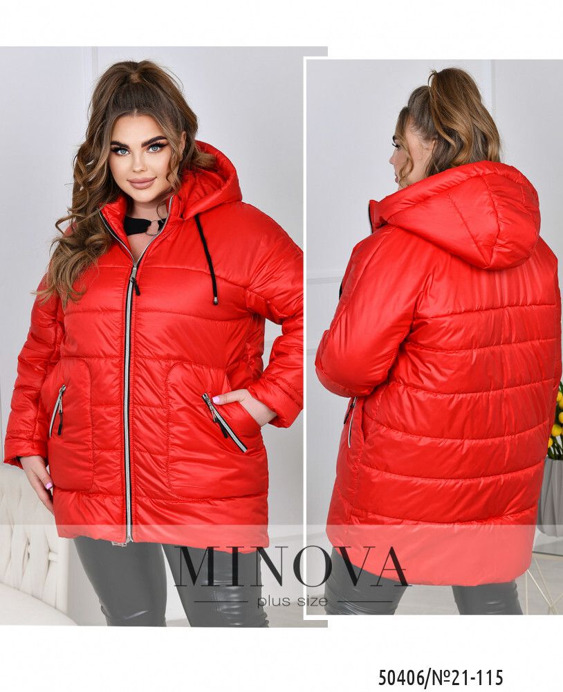 Куртка 21-115-красный Minova