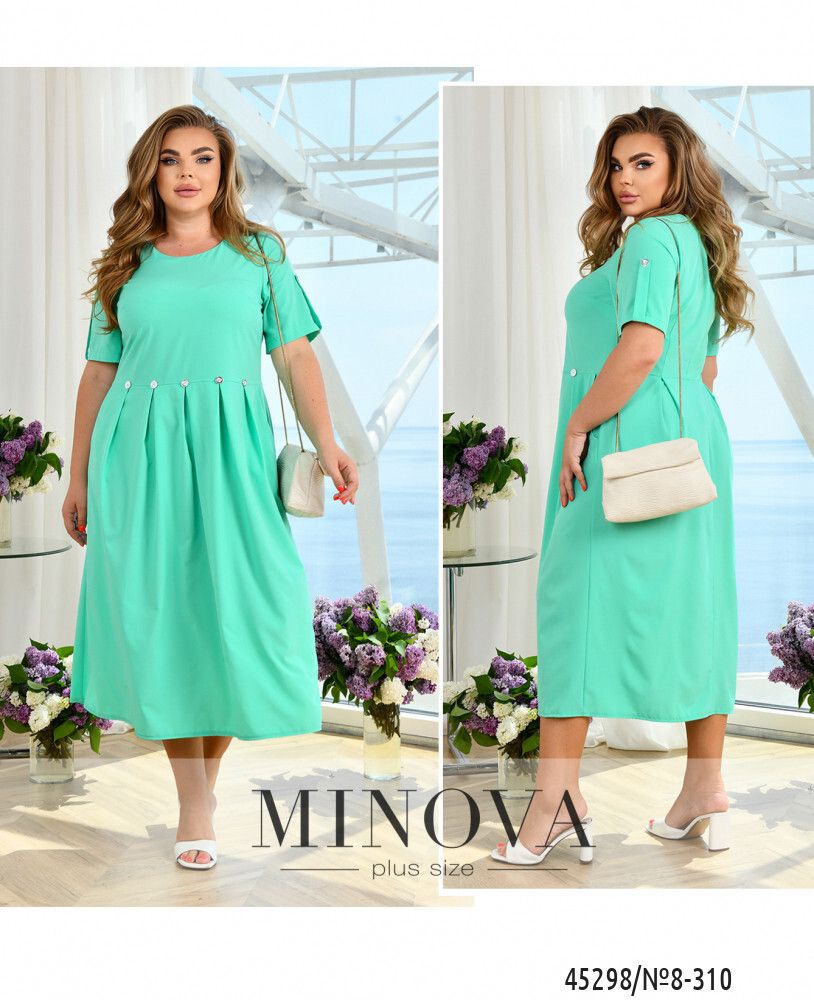 Платье 8-310-ментол Minova