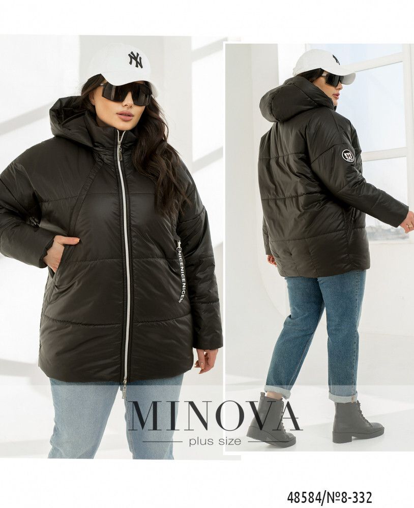 Куртка 8-332-черный Minova