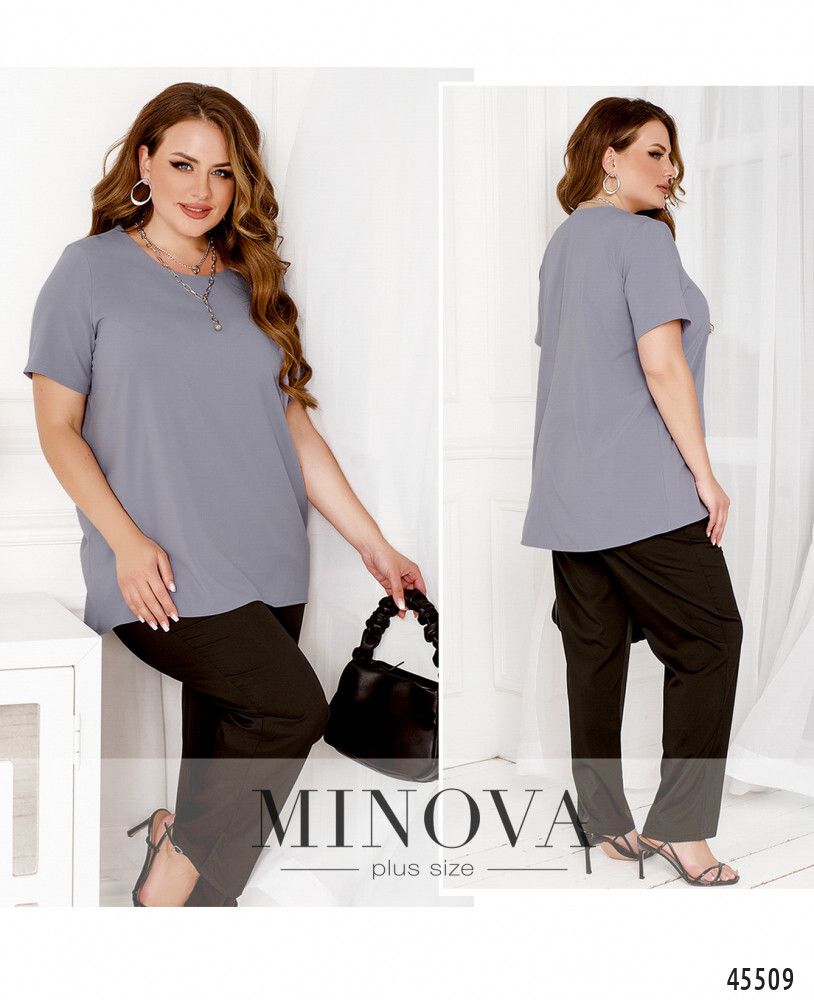 Блуза 2283-серый Minova