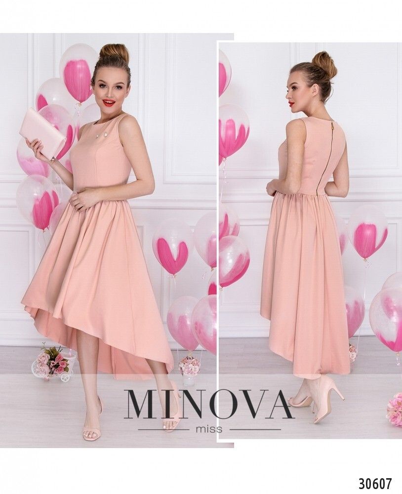 Платье 8584-пудра Minova