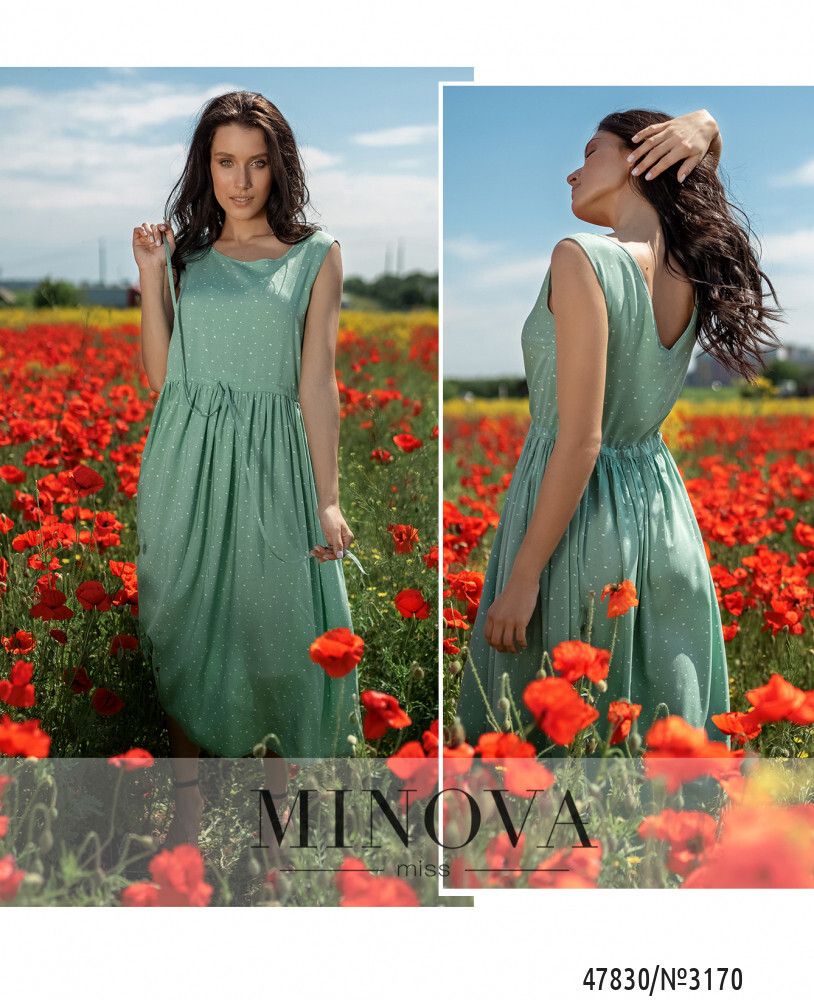 Платье 3170-мятный Minova