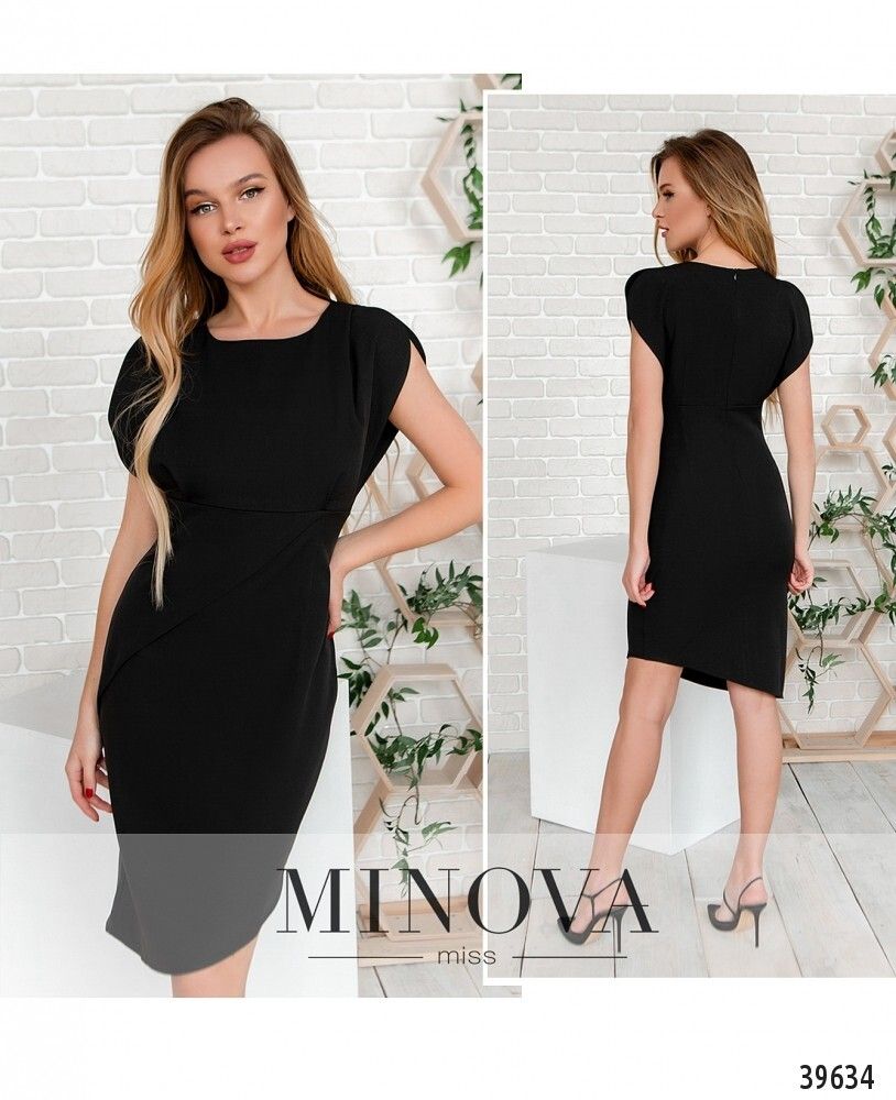 Платье 3021-чёрный Minova