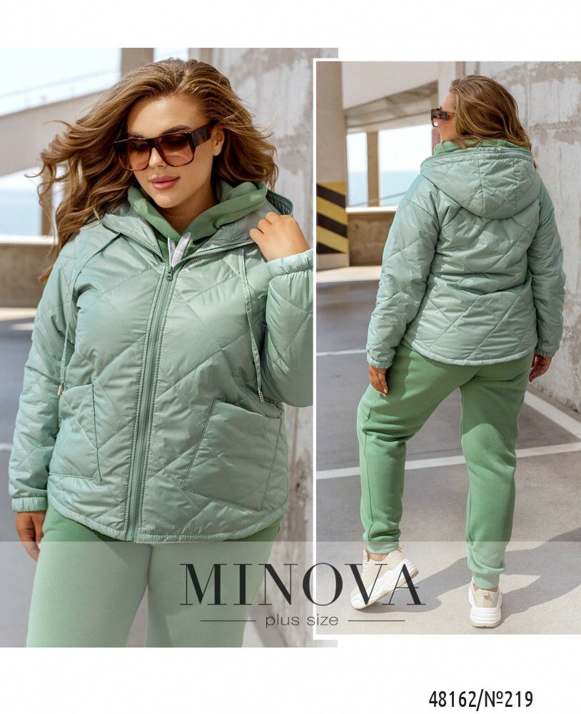 Куртка 219-Нежно голубой Minova