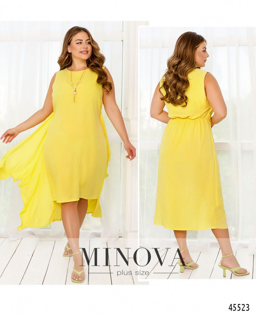 Платье 2285-желтый Minova